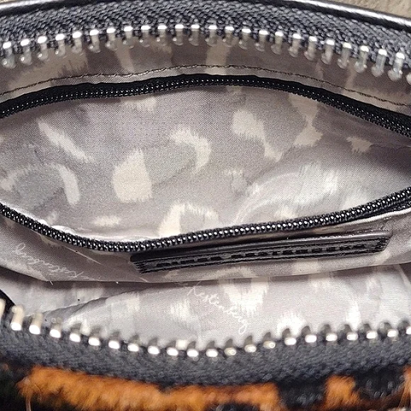 NWOT Aimee Kestenberg Billie Hair Calf Crossbody bag with Tech case